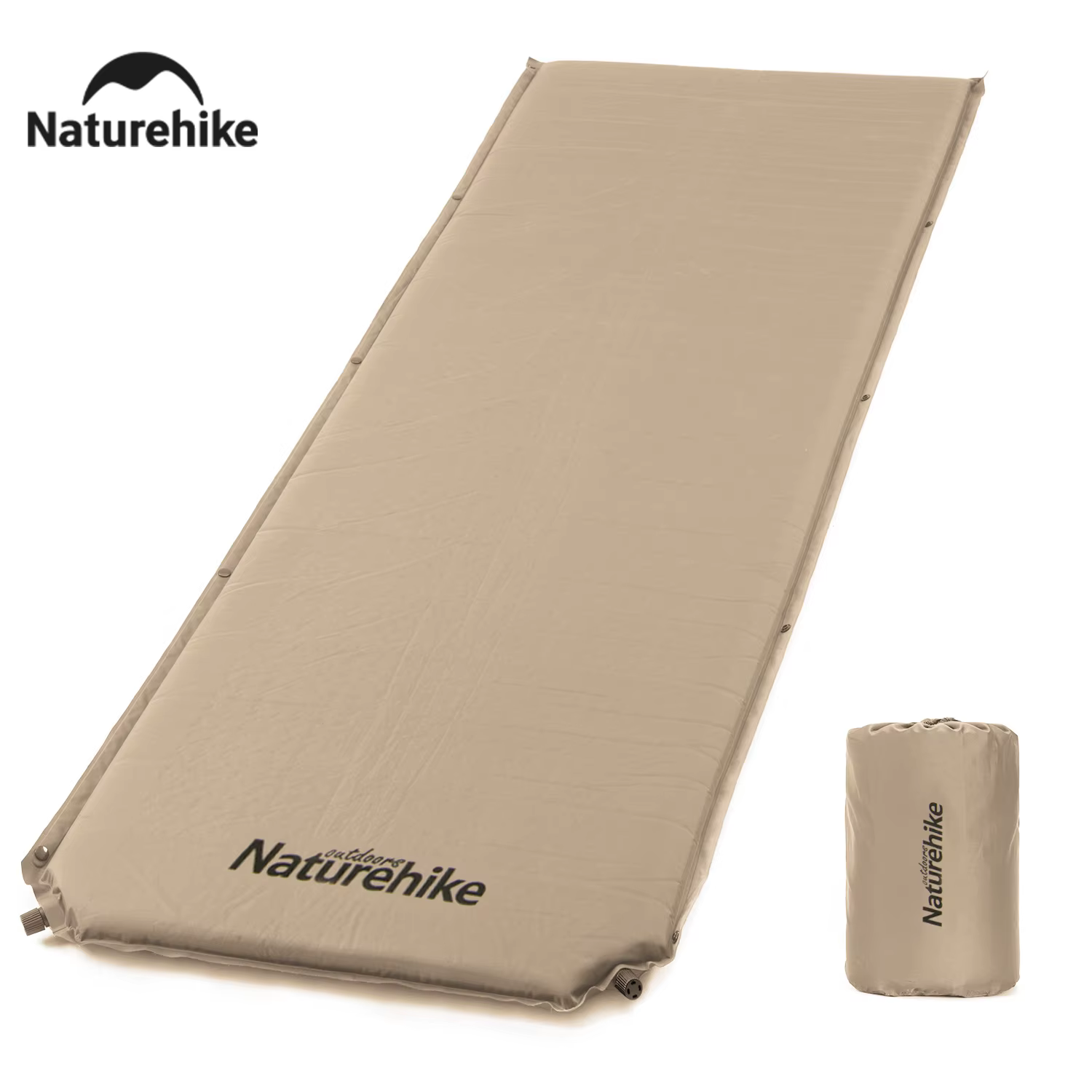 Natureifa-Matelas Auto Air Pliable et Imperméable, Lit de Camping, Polymères de Sommeil Auto-Gonflan