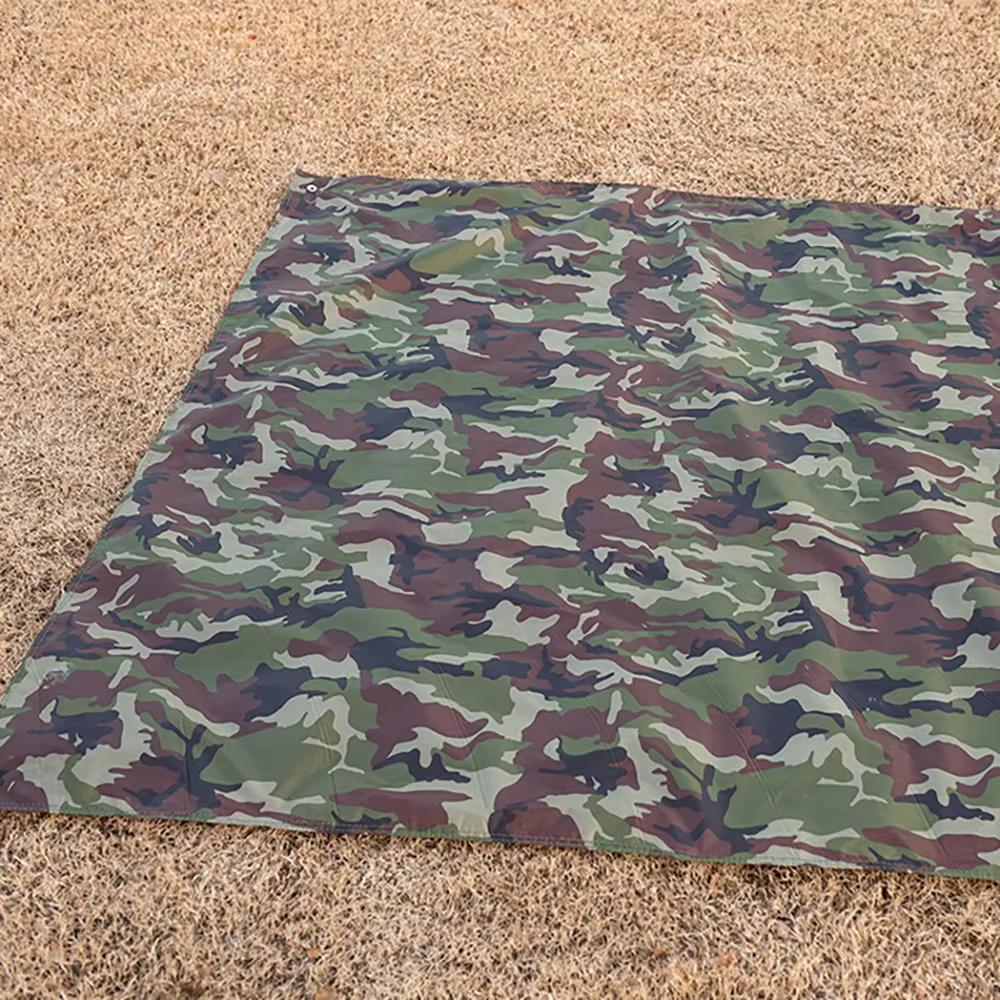 Tapis de pique-nique portable et durable |   Tapis de sol de tente en tissu Oxford épaissi, couvertu
