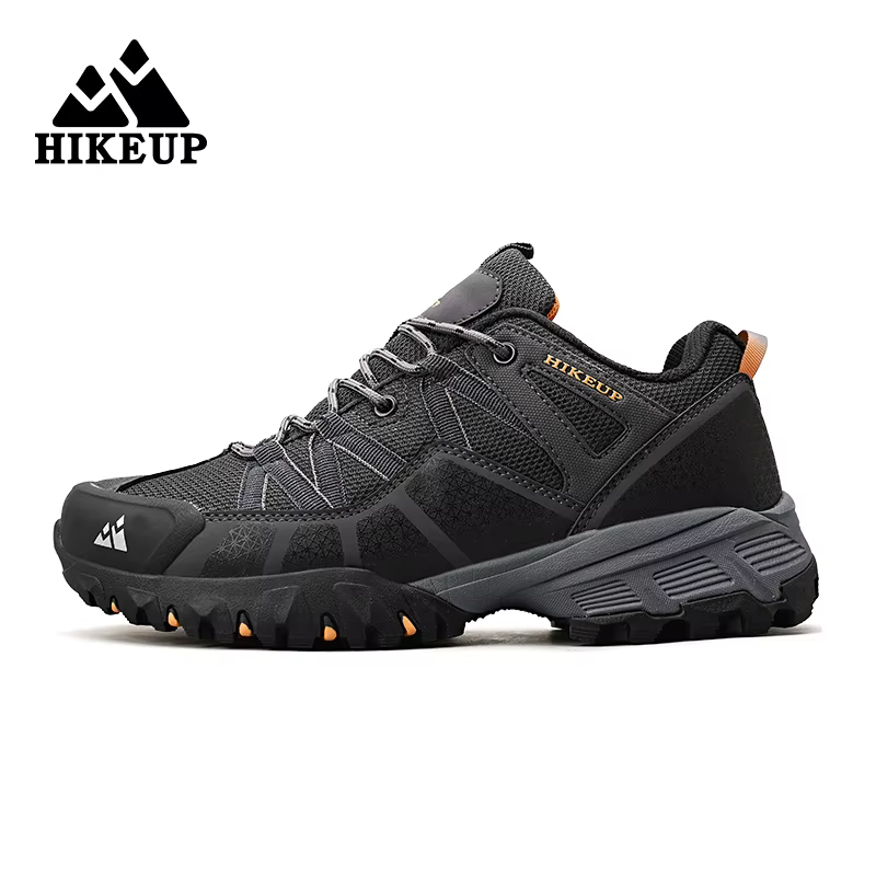 HIKEUP respirant amorti antidérapant baskets hommes chaussures de randonnée course Trekking baskets 