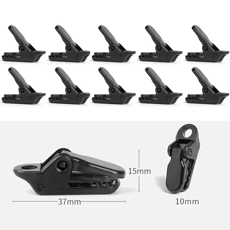 Clips de tente Anti-vent robustes, pinces de Camping robustes pour la fixation de bâche et de tente,