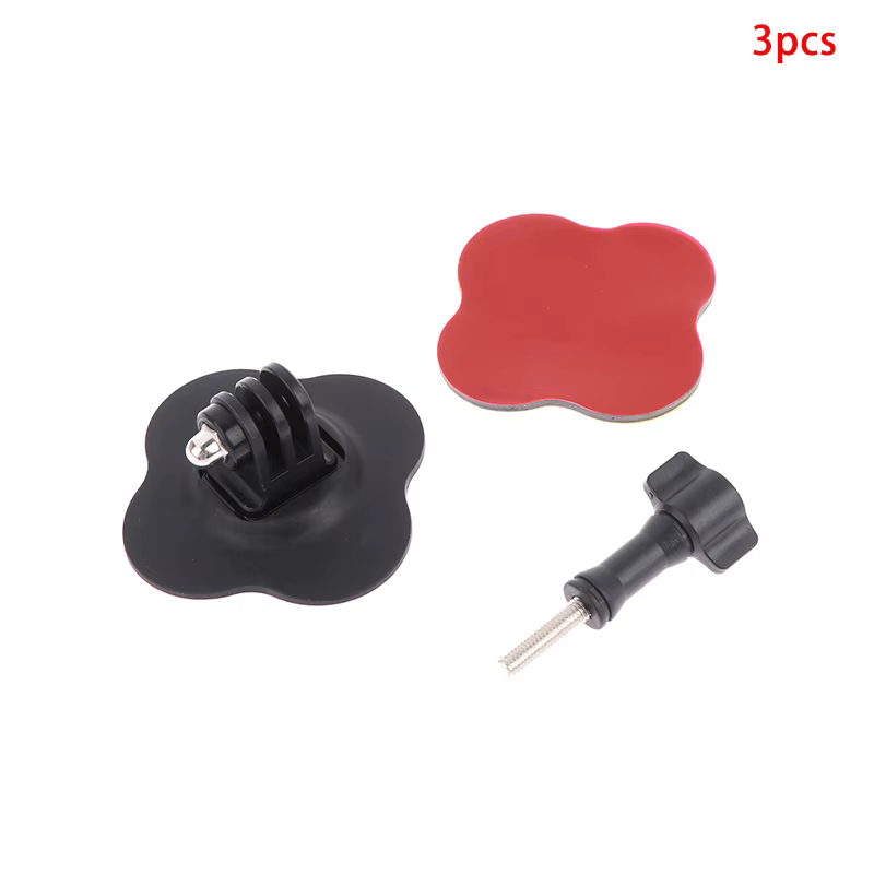 Base de montage de casque Flexible universelle, accessoire pour caméra de sport, fixation adhésive p