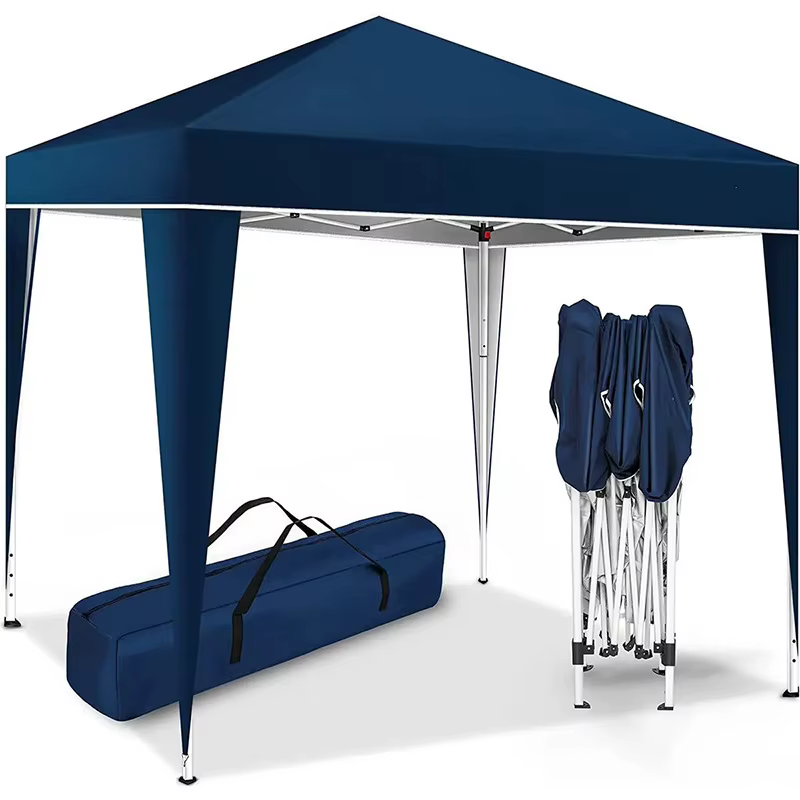 Tente pliante à quatre coins, cadre creux de 12kg, activités de plein air, protection solaire, auven