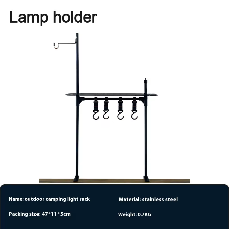 Lohascamping léger Camping pliant multifonctionnel IGT table rouleau brasero pied réglable bureau br