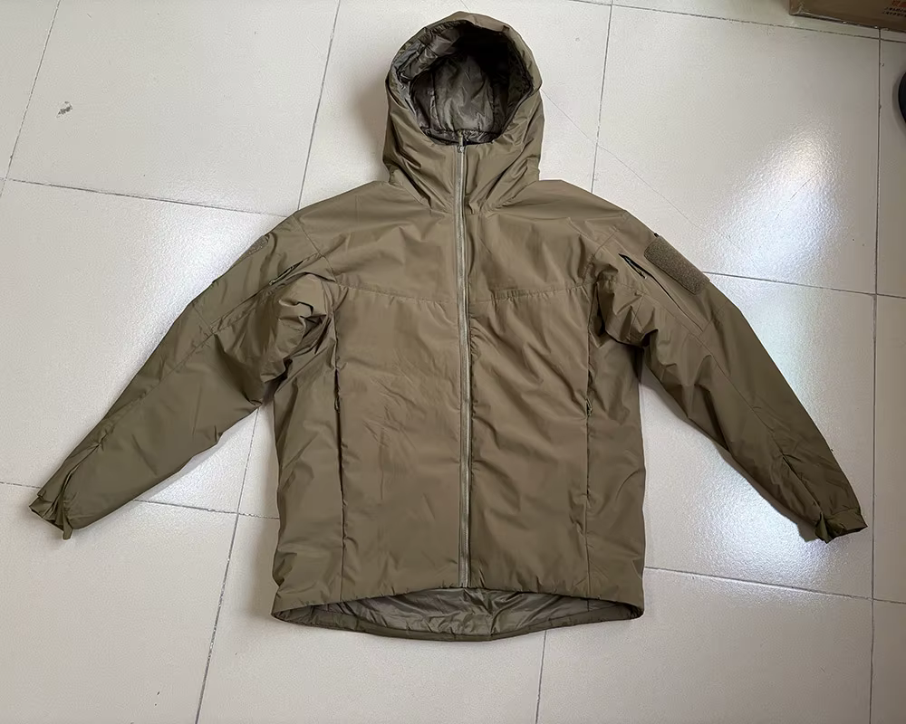 Lea 2-Veste en coton épais pour hommes, imperméable, sweat à capuche coupe-vent, étiquette argentée,