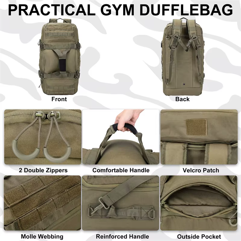 30L 45L 80L grand sac de sport sac à dos tactique sacs de Camping en plein air Molle hommes sacs à d