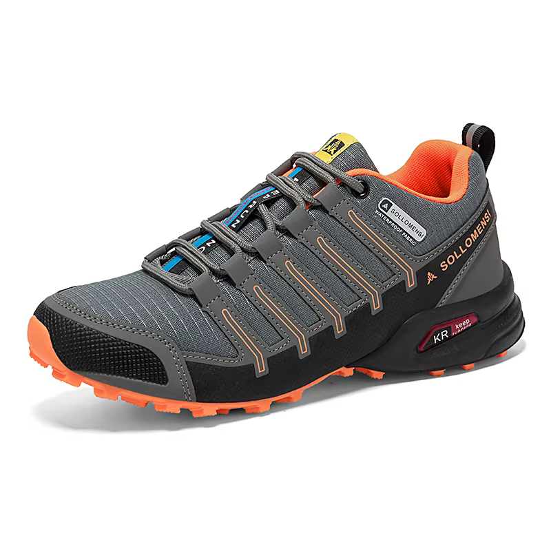 Chaussures de randonnée pour hommes, chaussures d'extérieur en maille respirante, antidérapantes, po