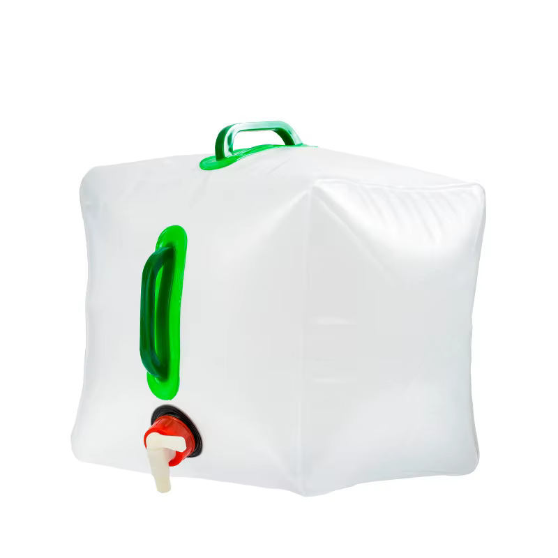 Sac à eau pliable d'extérieur 10L/20L, grande capacité, sac à eau portable, grand récipient, bouillo