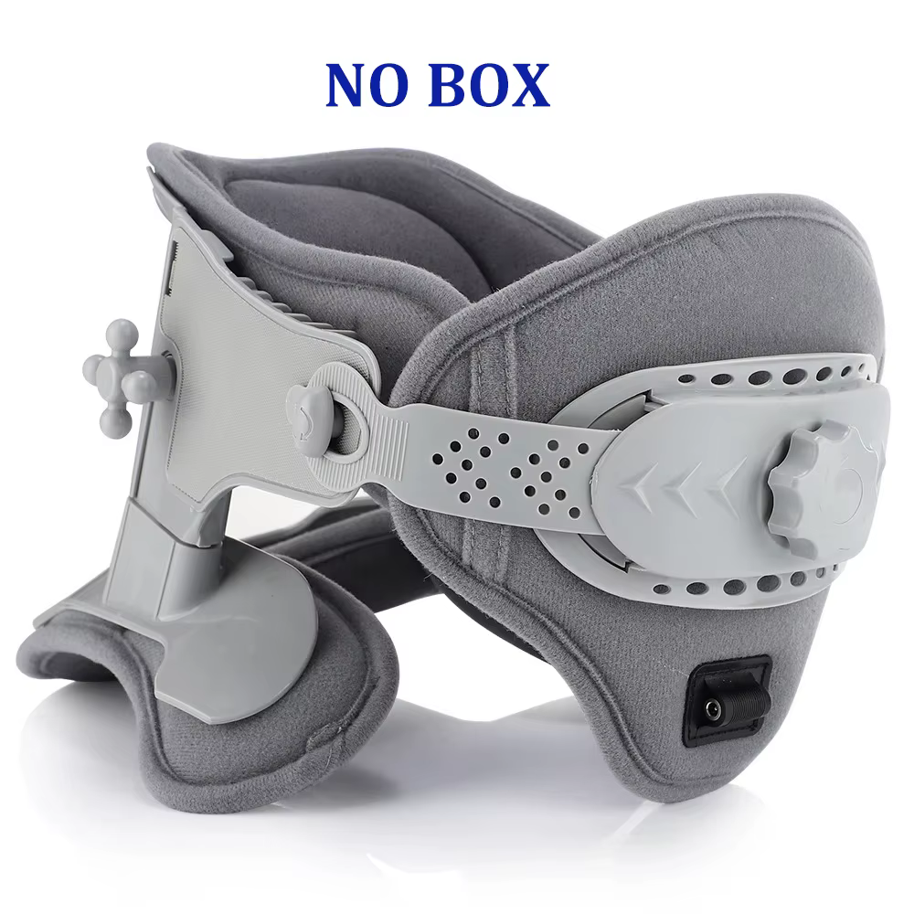 3 en 1 cou Cervical Traction chauffage électrique colonne vertébrale civière Support collier maison 