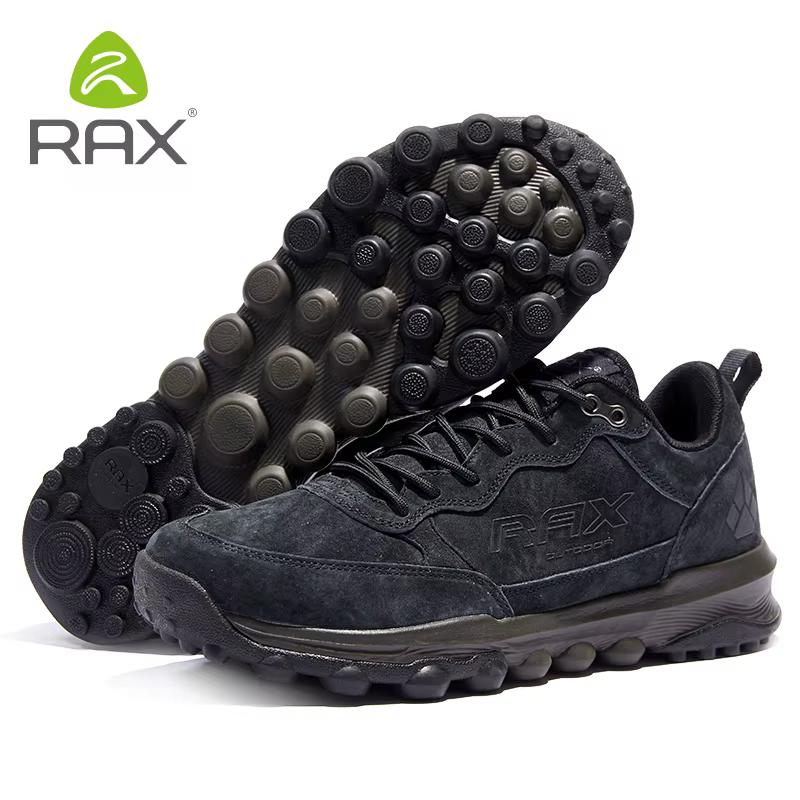 Rax-Chaussures de trekking respirantes pour hommes et femmes, bottes vertes militaires, escalade, ca