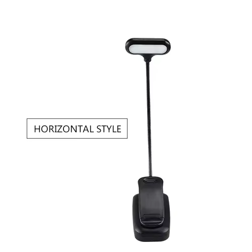 Mini lampe de livre LED lampe de Table à clipser réglable alimenté par batterie Protection des yeux 