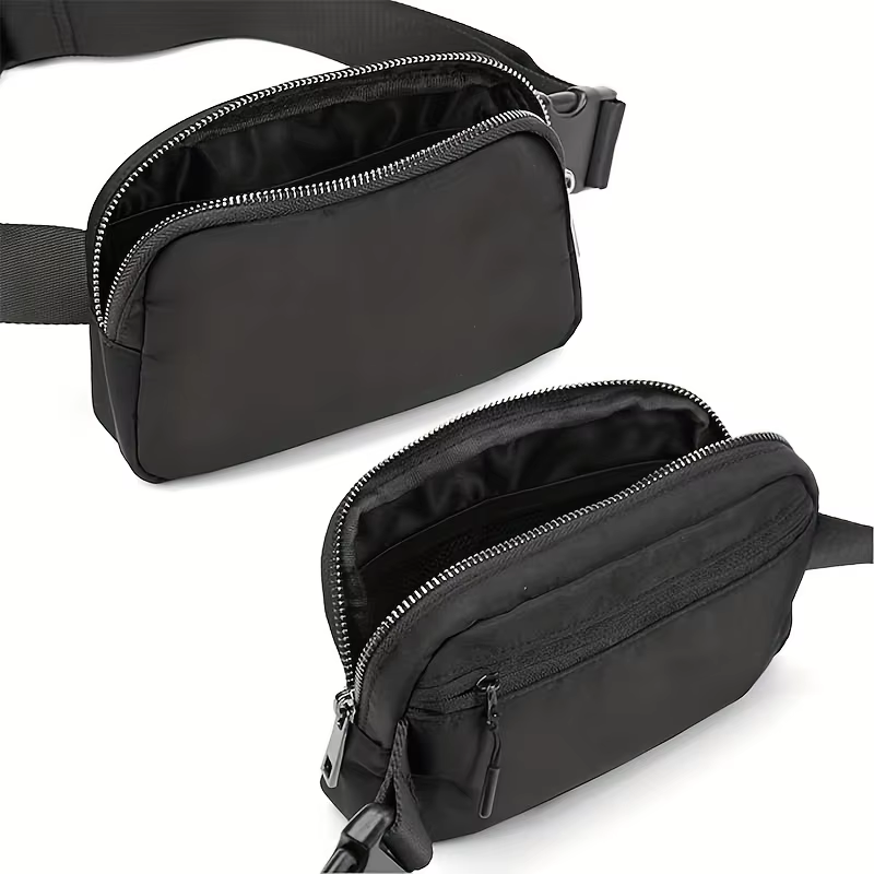 Sac bandoulière pour homme avec poches multicouches, sangle réglable, sac à bandoulière professionne