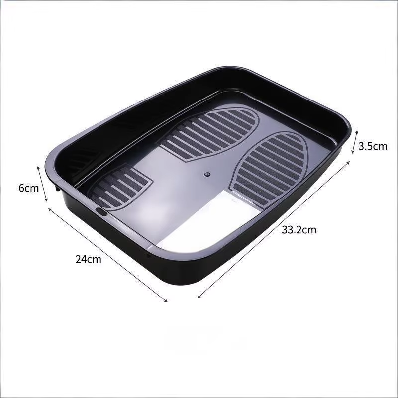♬ Boîte de rangement pour chaussures de voiture, organiseur de chaussures imperméable pour coffre de