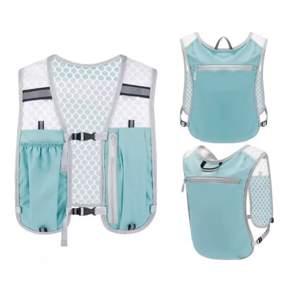 Sac à dos réfléchissant, sac à dos de sport de plein air pour la randonnée et la course, sac à dos à
