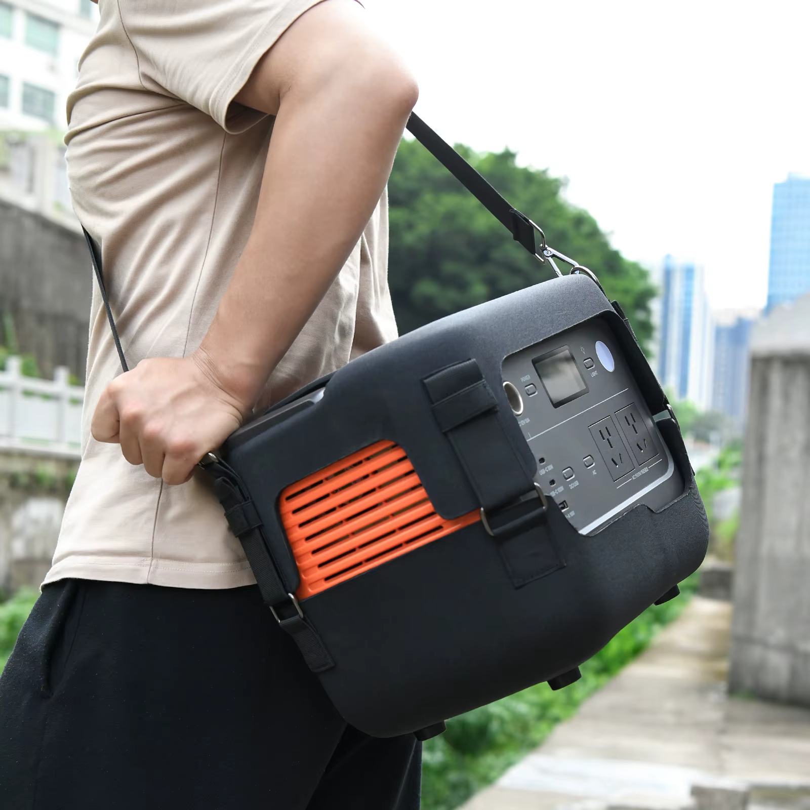 Étui de transport pour Jackery Explorer 1000 v2, étui de protection EVA, sac de rangement de voyage 