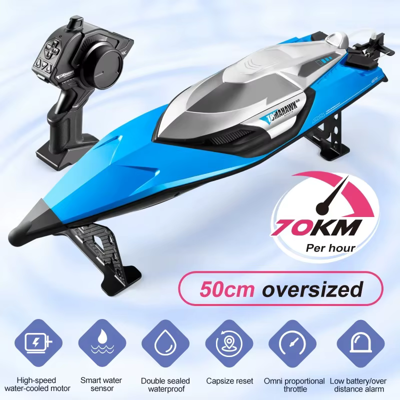 S2 RC hors-bord bateau 50 KM/H haute puissance télécommande professionnelle haute vitesse course hor