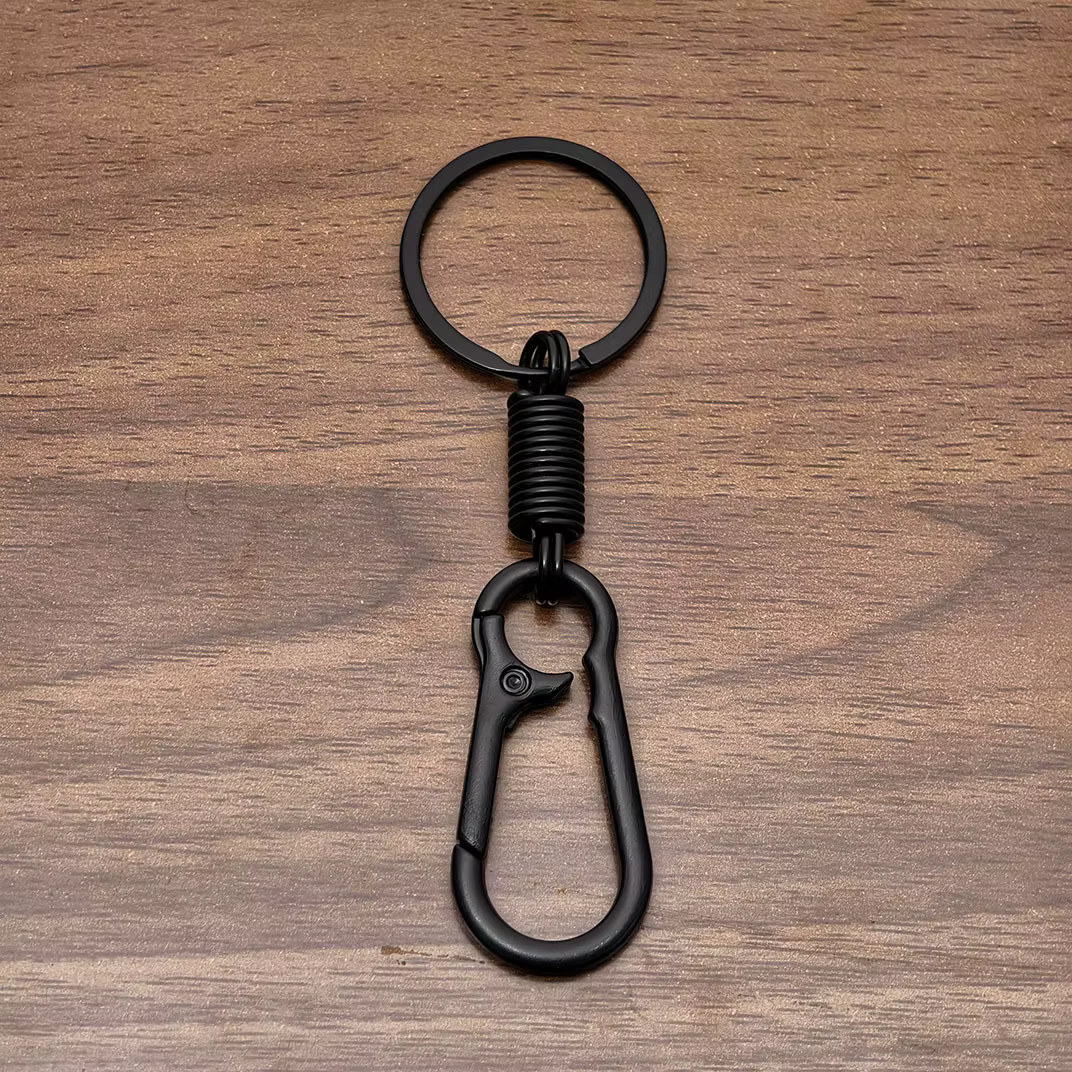 Mousqueton universel vintage, accessoire de personnalisation pour moto, porte-clés, lanière de modif
