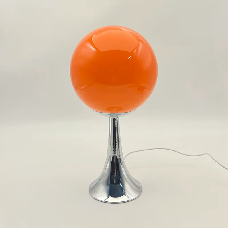Lampe de bureau en verre, style nordique, ambiance chaleureuse, lampe de chevet, 3 tons de couleur, 