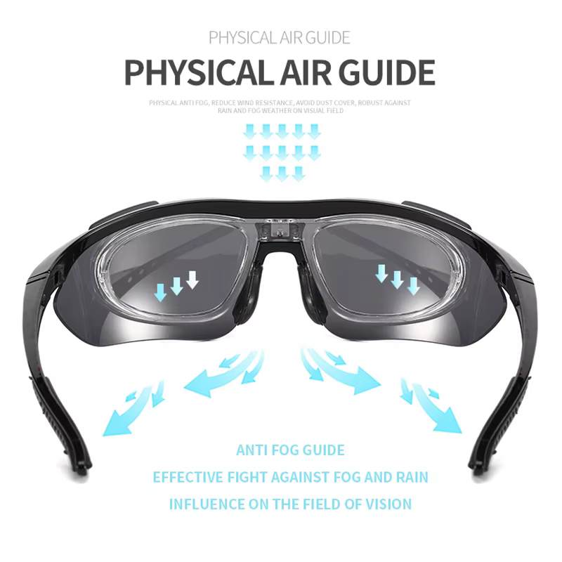 Lunettes de Soleil Polarisées, Accessoires pour Cyclisme sur Route, Solaires pour VTT, Monture Tenda
