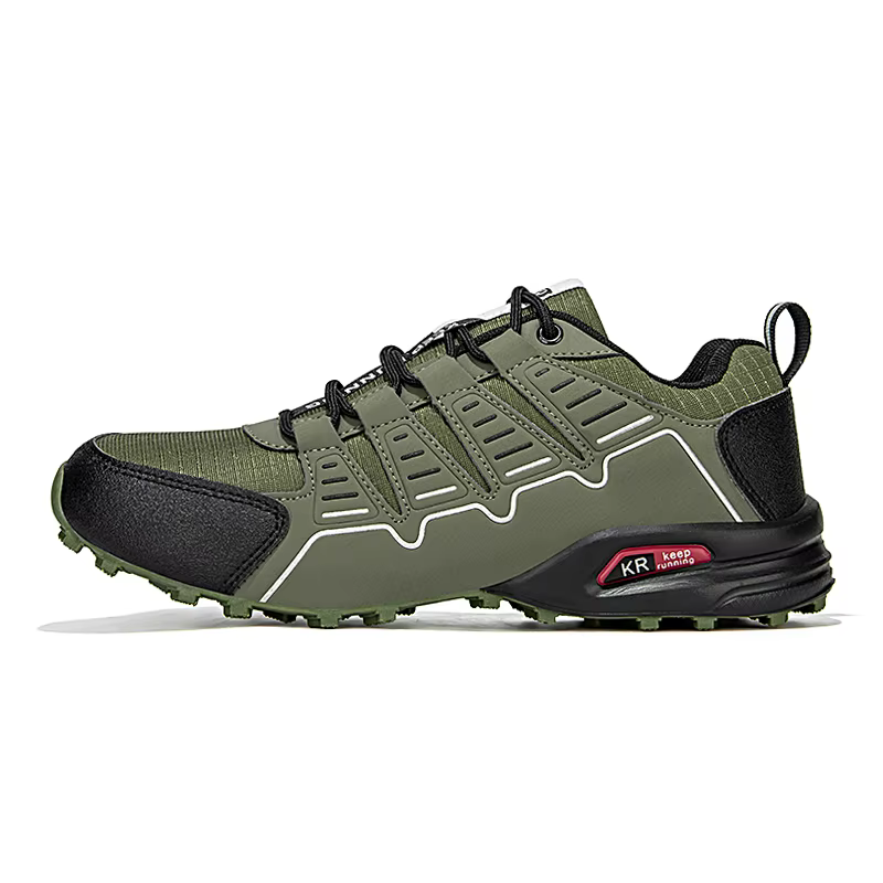 Chaussures de randonnée pour hommes, chaussures d'extérieur à semelles en caoutchouc antidérapantes,