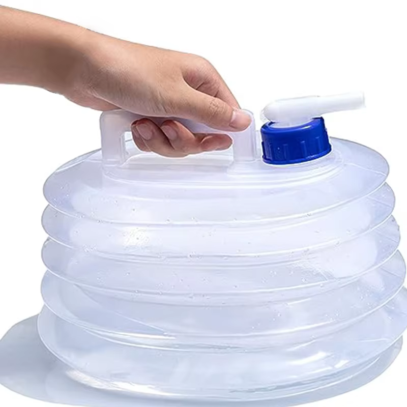 5 / 10 / 15l portable seau pliant réserve d'eau d'urgence réservoir pliable Camping extérieur randon