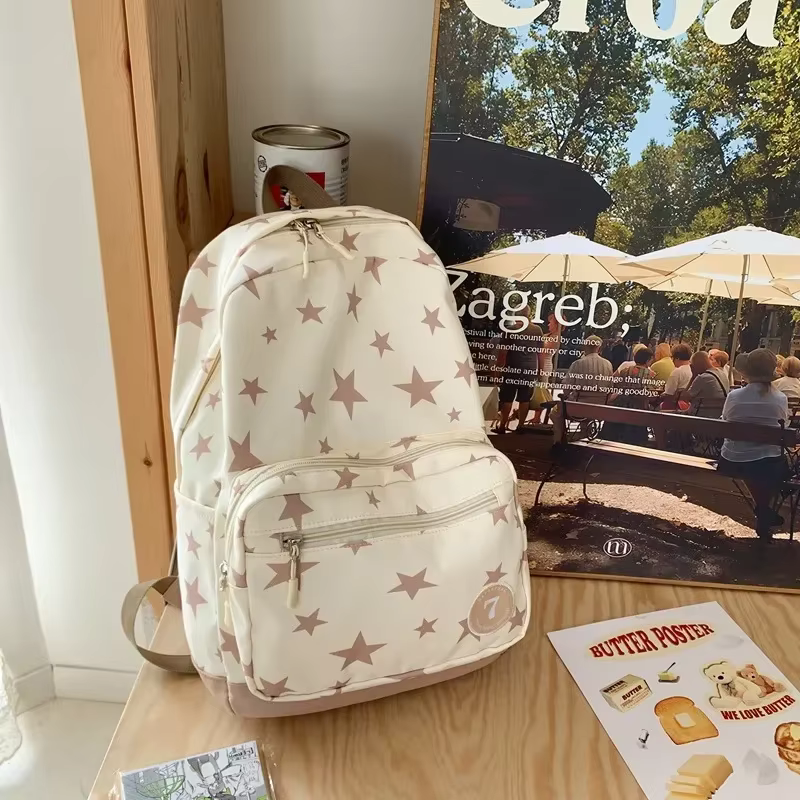 Sac à dos étoile pour femmes et hommes, sac à dos pour ordinateur portable 17 pouces, sac d'universi
