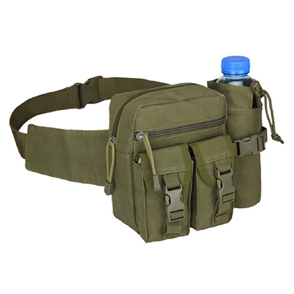 Hommes taille Fanny Pack sacs tactique militaire Camping voyage randonnée bouteille d'eau escalade S