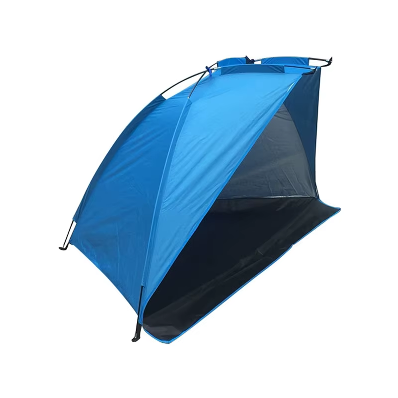 Tente de plage ultralégère pour 2 personnes, abri solaire automatique avec sac de transport, tente d
