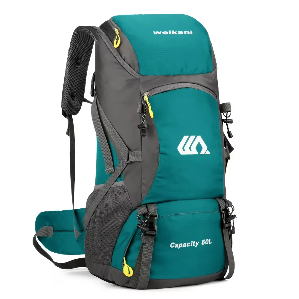 Travel Backpack 50L Waterproof Lightweight Outdoor Hiking, Men's and Women's Camping Backpack Large