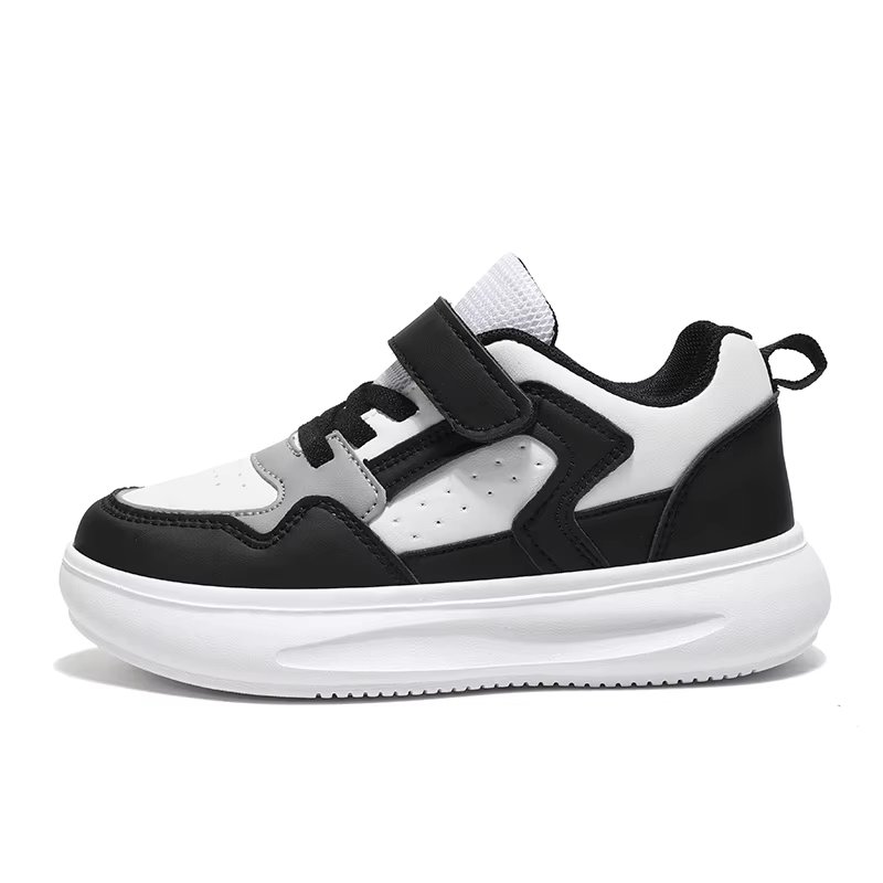 Baskets blanches pour enfants, chaussures décontractées pour garçons et filles, chaussures de Sport 