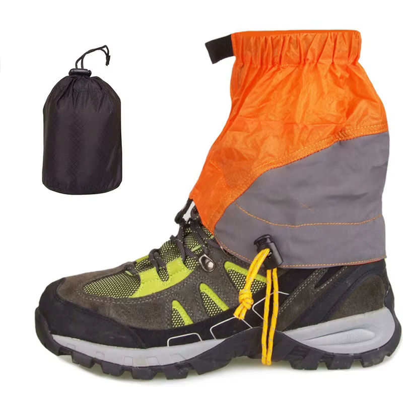 Guêtre de course basse élastique d'extérieur, bottines de neige imperméables pour randonnée, Legging