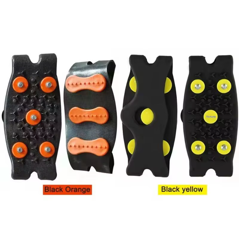 Crampons d'escalade à 5 pointes, antidérapants, crampons de montagne unisexes, couvre-chaussures à g