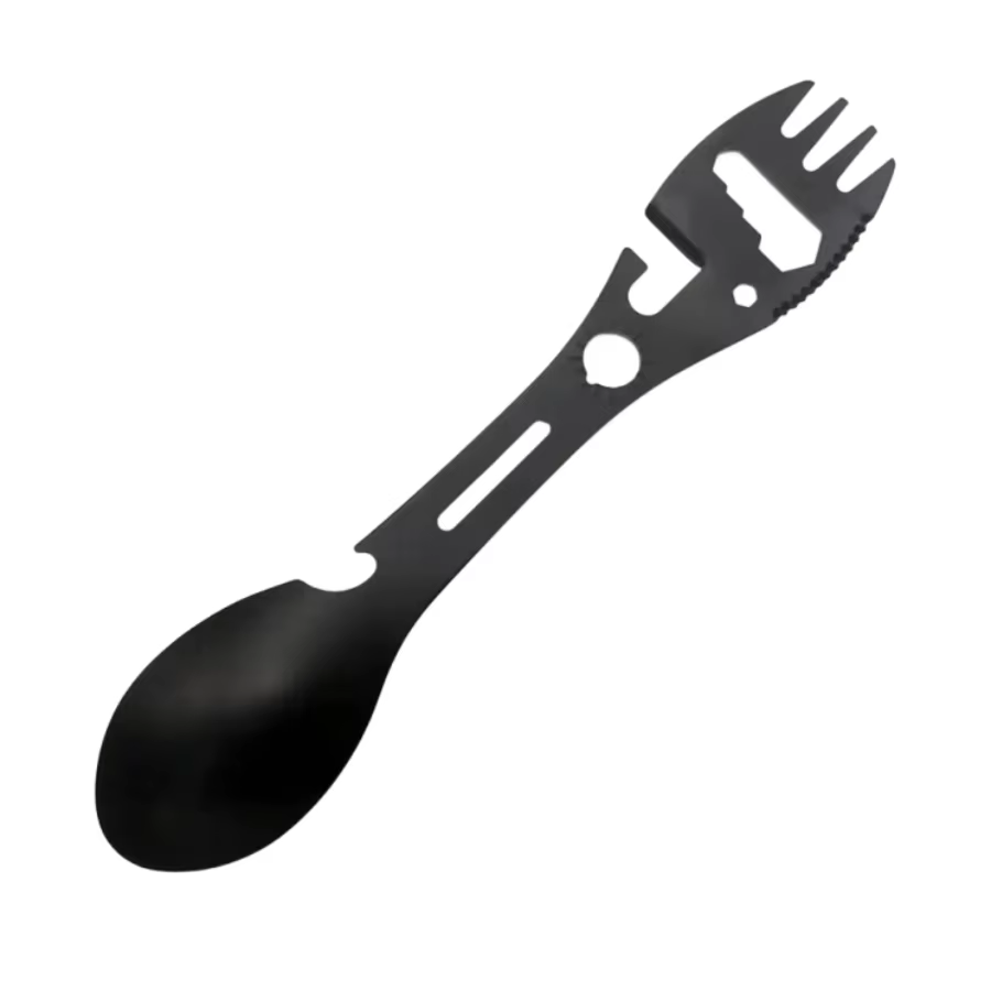 Fourchette d'extérieur cuillère outil de Camping en plein air polyvalent fourchette légère cuillère 