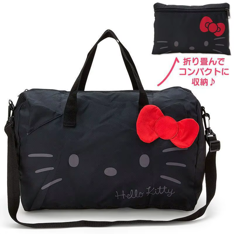 Sac de voyage Kuromi, sac à main de voyage portable Hello Kitty, sac de voyage pliable Pompom Purin 