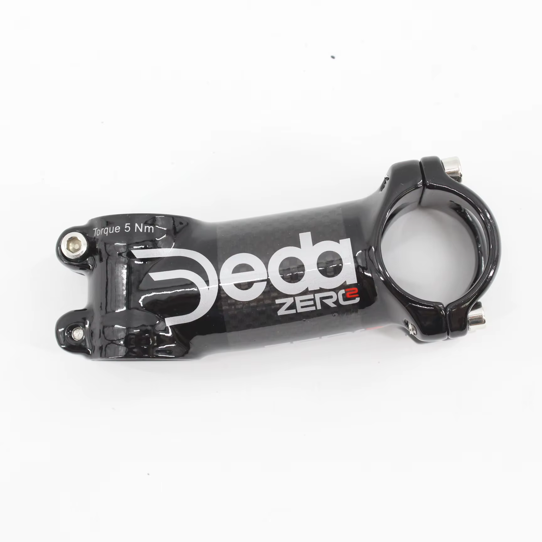Tout nouveau JEDA argent route carbone tige de vélo en alliage 31.8*60-120mm 6 17 degrés Angle VTT t