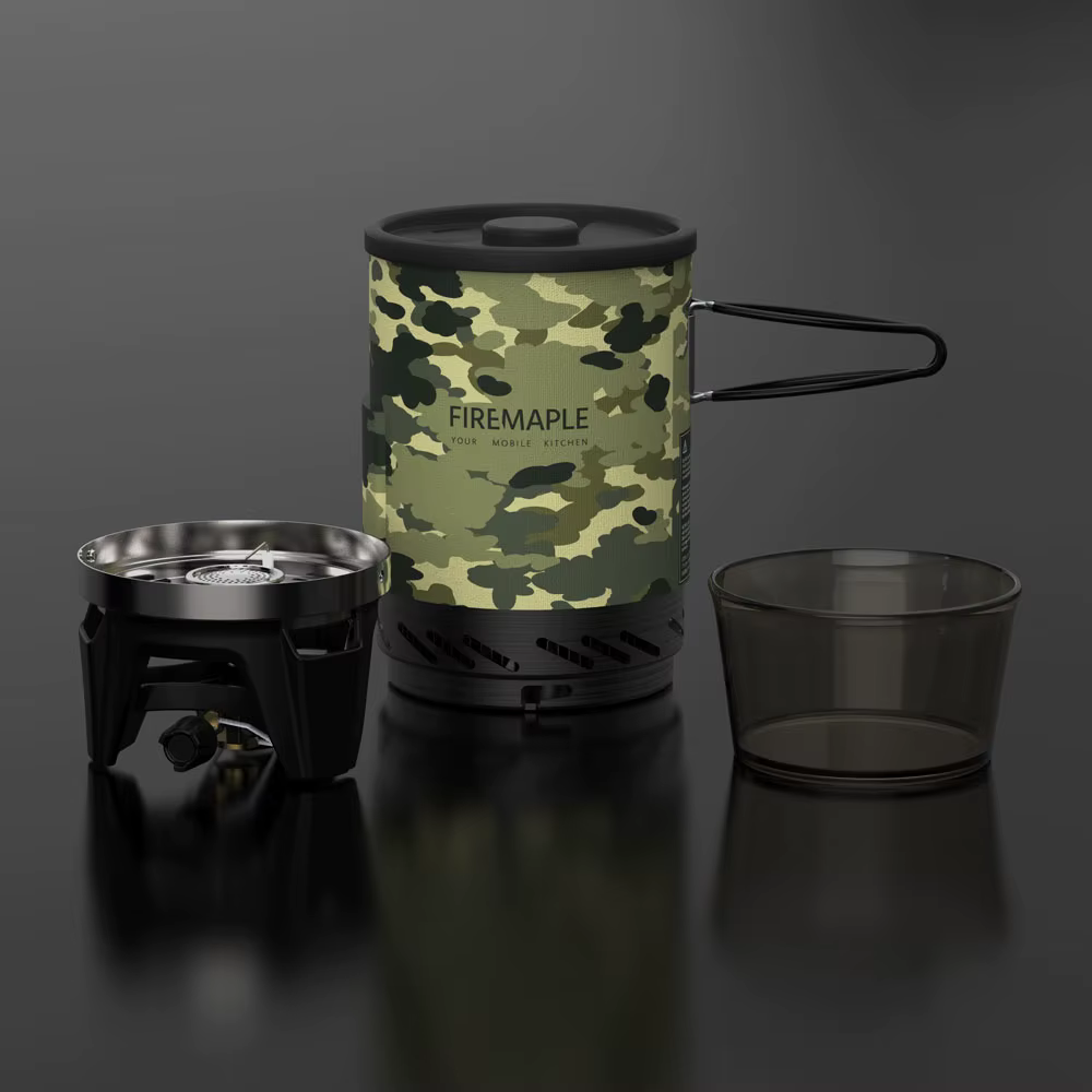 Fire Maple Star BronchCooking System, CamSolomon, Cuisinière à gaz de camping, Randonnée en plein ai