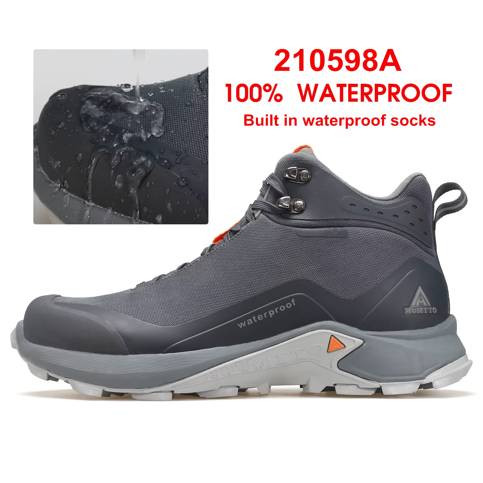 HUMTTO imperméable randonnée bottines Sports d'hiver Trekking chaussures pour hommes de luxe concept