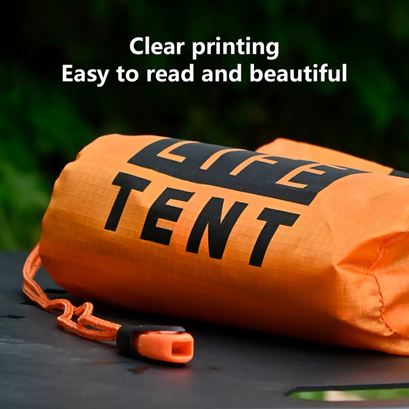 Sac de couchage Portable étanche pour sauvetage d'urgence, équipement de Camping en plein air, tente