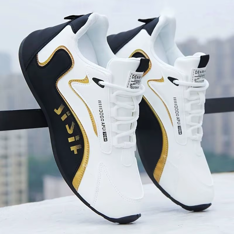 Chaussures de sport décontractées en toile respirante pour hommes, baskets de jogging en plein air p