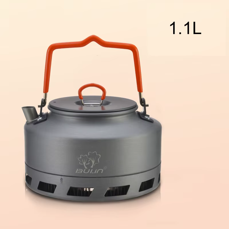 Théière à chaleur rapide ultralégère Portable de 1,1 l/1,6 l, vaisselle de Camping en plein air, ran