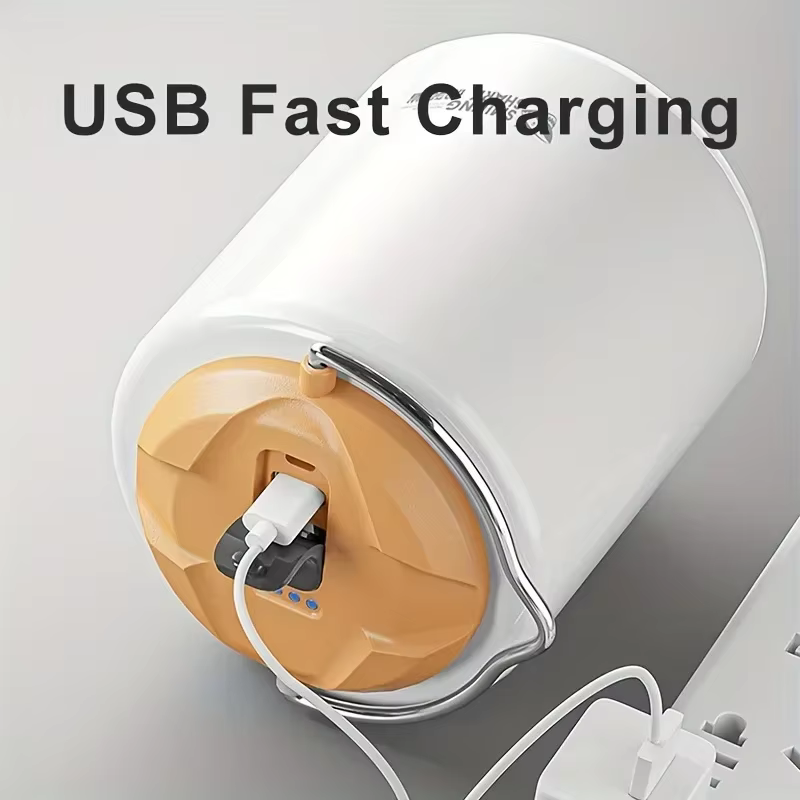 Lampe de camping aste USB portable, lumière d'urgence nocturne, lampe de tente étanche, lanterne de
