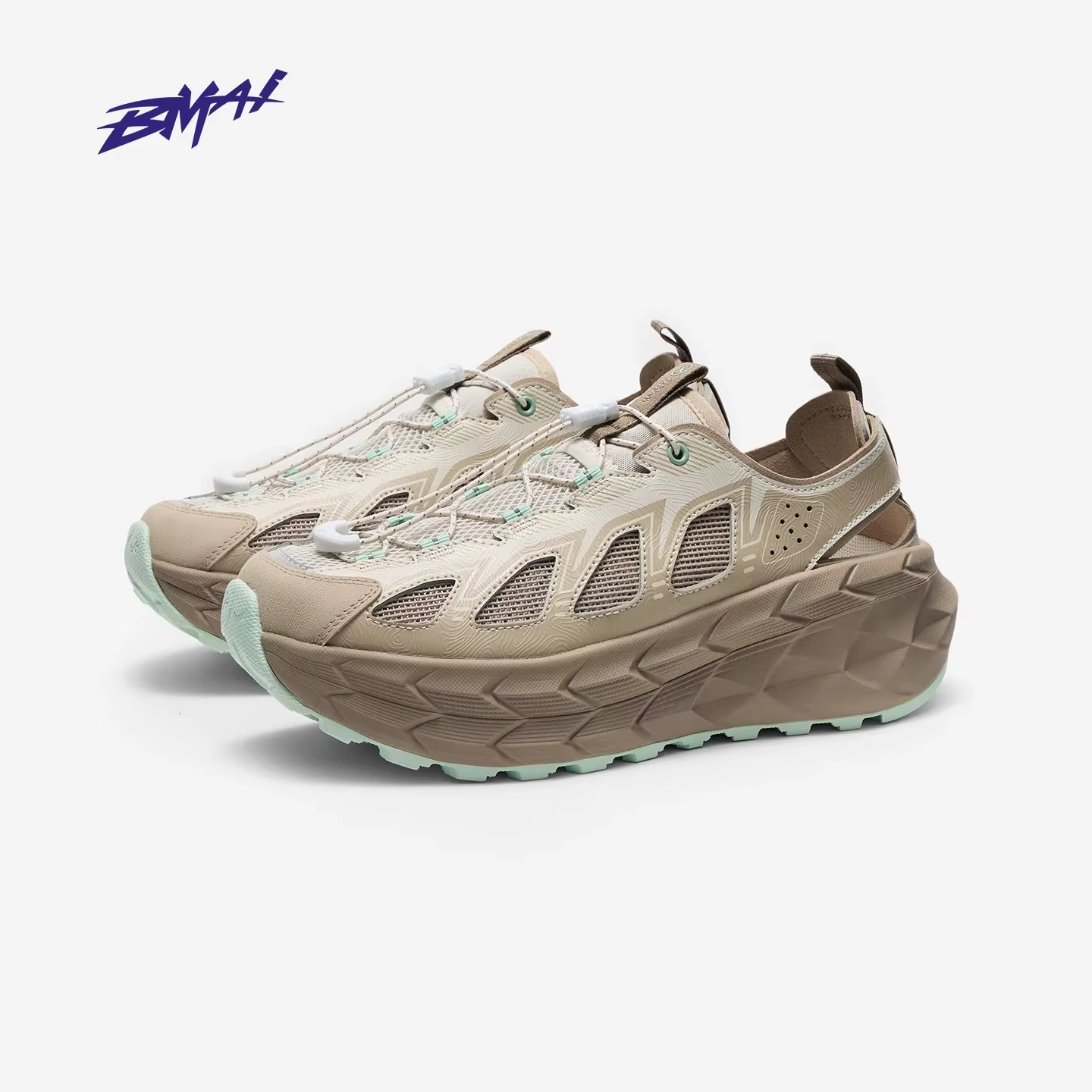 Chaussures de randonnée d'été BMAI pour hommes et femmes 2026 – Baskets de trail respirantes à sécha