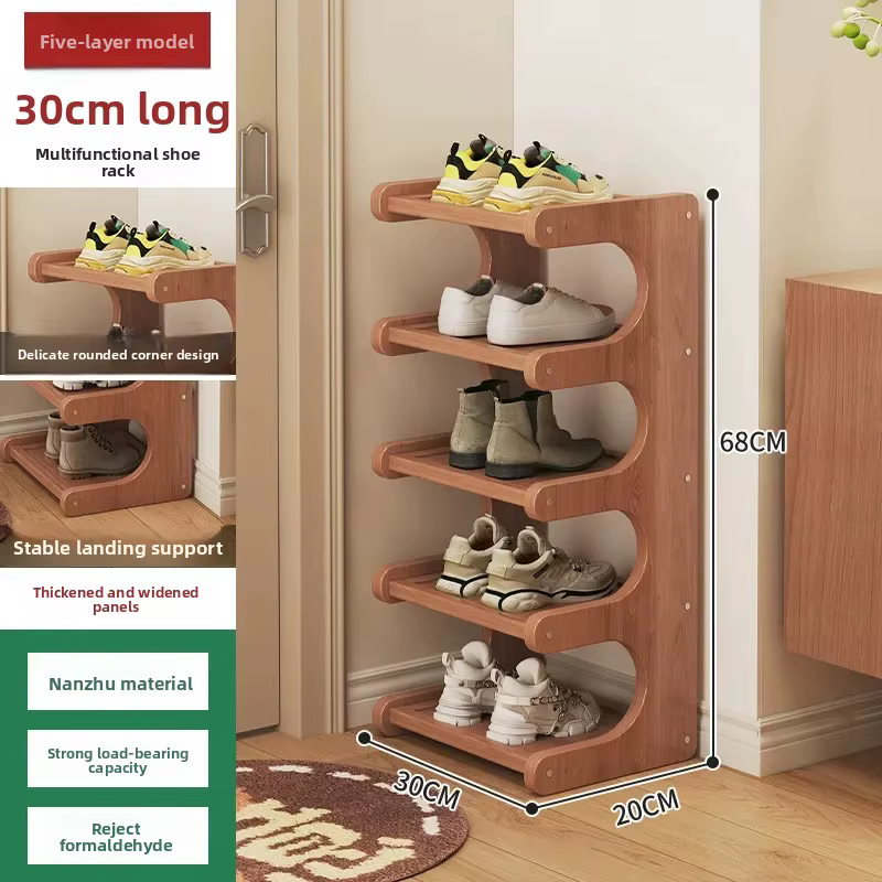 Meuble de rangement pour chaussures, casier d'entrée, armoire de salon, organisateur de chaussures, 
