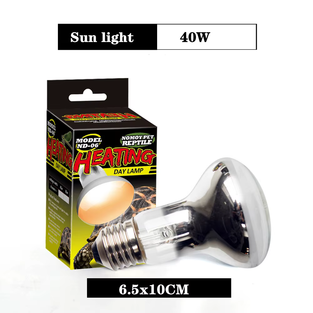 Lampe UVB pour reptiles, lumière solaire intense, spot de basking simulé, lumière solaire naturelle,