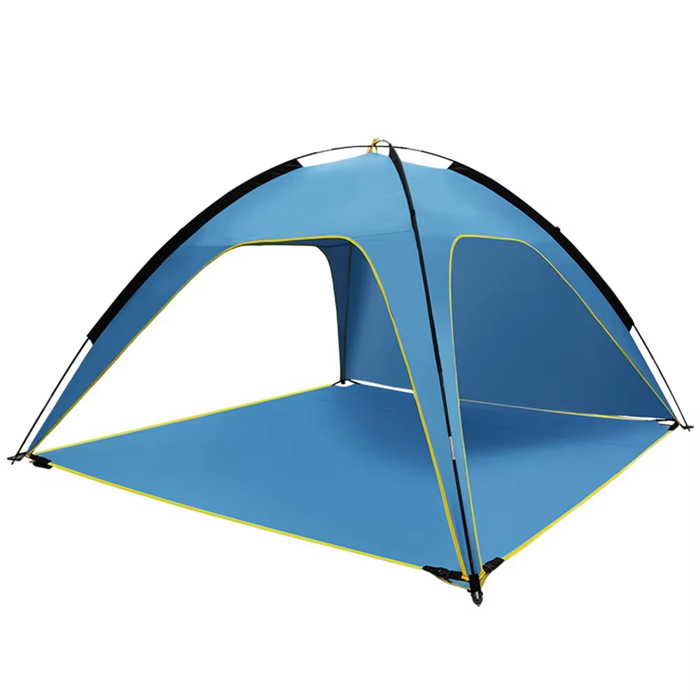 Tente de plage pop-up, auvent, parasol pour la plage, tente de plage pour 2-3 personnes, abri solair