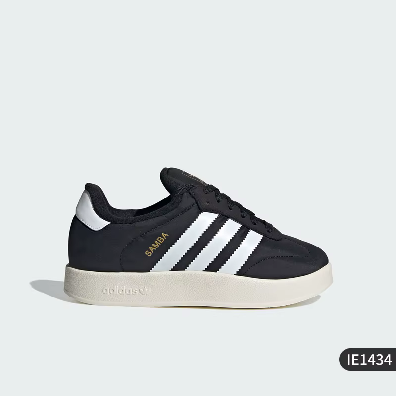 Adidas véritable trois rayures hommes et femmes classique décontracté semelle épaisse chaussures bas