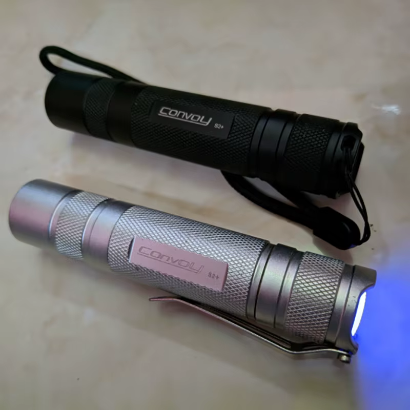 Lampe torche Led en acier inoxydable, Clip de taille pour C8 M2 S3 S2 + T3