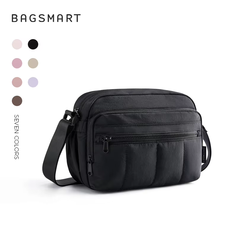 BAGSMART Sac Hobo pour femme, sac bandoulière pour collège, grande capacité, sac à main décontracté,