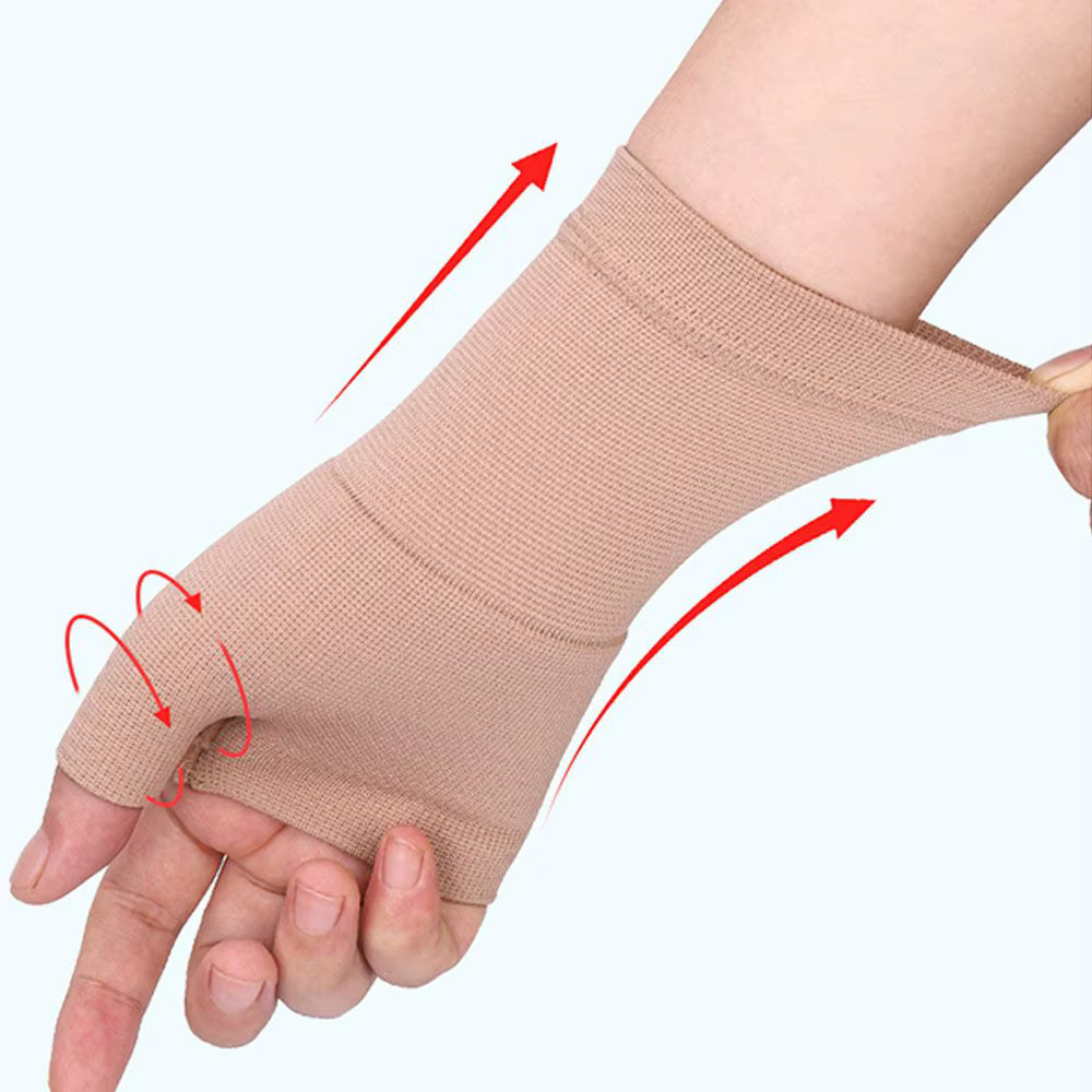 Manchon de Compression en tissu respirant unisexe, 1 pièce, pour arthrite, soutien des Muscles du po
