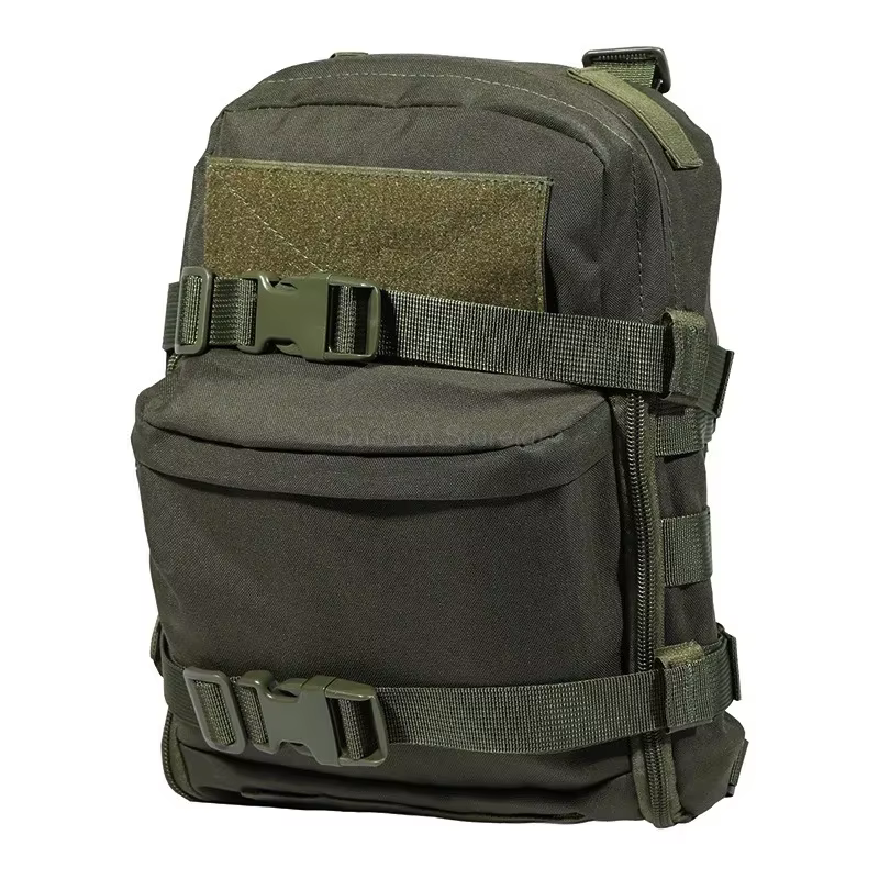 Pack d'hydratation tactique, Mini sac d'eau à panneau arrière, pochette Molle en Nylon, gilet léger 