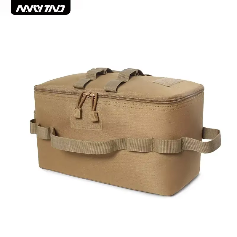 Sac à outils d'extérieur de grande capacité, stockage de réservoir de gaz de Camping, ustensiles de 